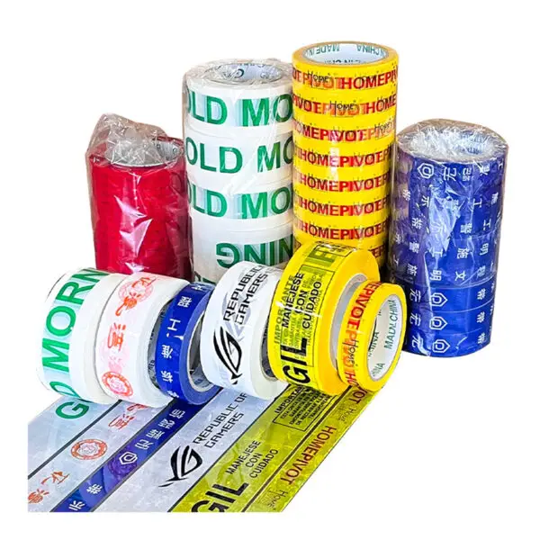 2 Strong Adhesive Clear BOPP Packing Tape High Tack Easy Use Sealing Tape Best Partner for E-commerce Shipping Express Package