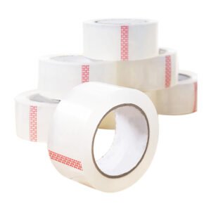 5 Strong Adhesive Clear BOPP Packing Tape High Tack Easy Use Sealing Tape Best Partner for E-commerce Shipping Express Package