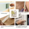 10 Premium Masking Tape for Car Painting No Residue Crepe Paper Products designed for home decorators and painters