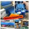 10 Blue UV Resistant Painters Masking Tape 7-14 Days UV Resistance Indoor Outdoor Use No Residue Safe for Wall Delicate Surface