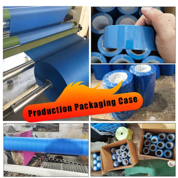 10 Blue UV Resistant Painters Masking Tape 7-14 Days UV Resistance Indoor Outdoor Use No Residue Safe for Wall Delicate Surface