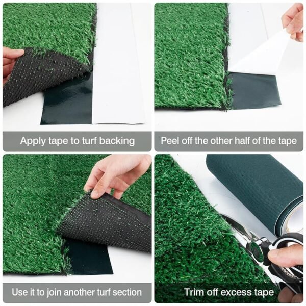 Artificial Grass Tape Strong Adhesion Waterproof Wear Resistant Anti Aging Invisible Jointing Tape for Indoor Outdoor Turf