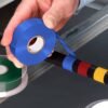 13(1) Professional PVC Electrical Tapes Flame Retardant High Voltage Insulation Strong Adhesion Safety Wire Harness Circuit Protection