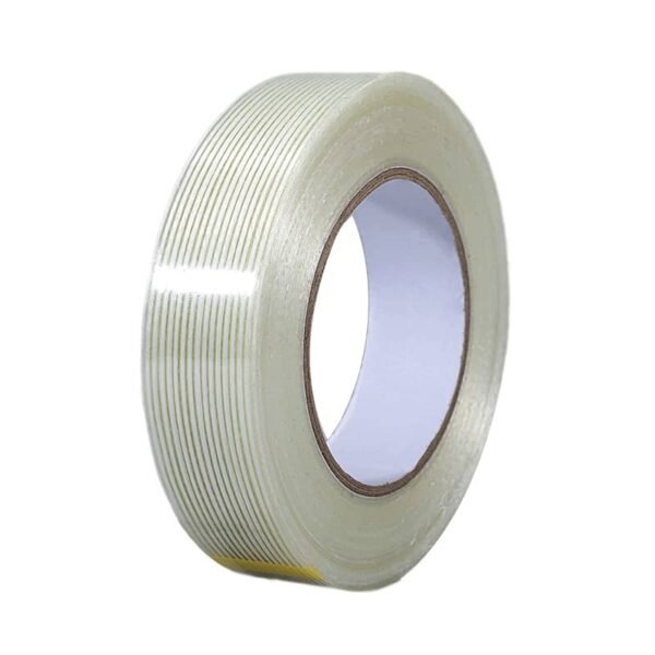 16(1) Reinforced Striped Fiberglass Filament Tape High Strength Strong Adhesive No Residue Heavy Duty Packaging Small Appliance Fixing