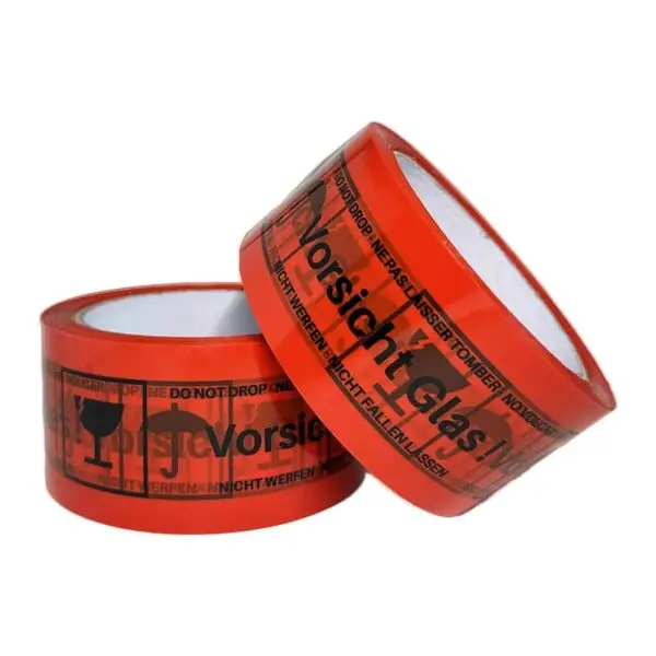 Vibrant Multi-Color Custom Logo Printed BOPP Tape, Personalized Branded Packaging Tape for Professional Advertising Box Sealing