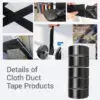 20260128 拷贝 Heavy Duty Waterproof Cloth Duct Tape High Tack No Residue Wear-Resistant Anti-Slip for Carpet Renovation Floor Film Seam Fix