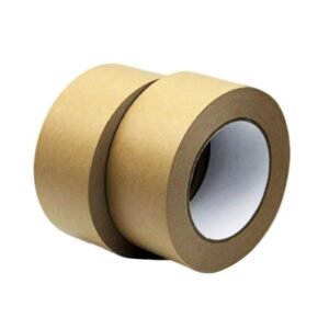 Eco Friendly Self Adhesive Kraft Paper Tape Strong Tack Recyclable Packaging Shipping Moving DIY Crafts Gift Wrapping Heavy Duty