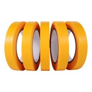 Orange UV Resistant Washi Masking Tape High Tack No Residue Indoor Outdoor Home Renovation Wall Painting Masking