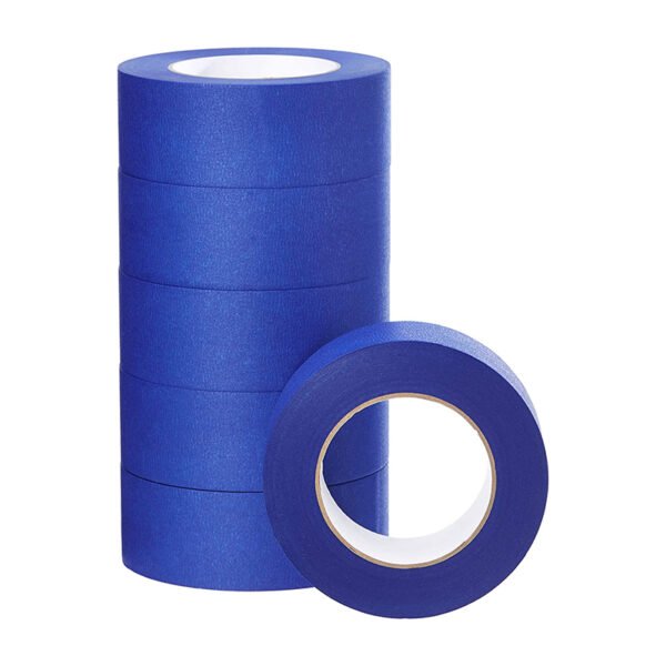 3 Blue UV Resistant Painters Masking Tape 7-14 Days UV Resistance Indoor Outdoor Use No Residue Safe for Wall Delicate Surface