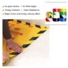 30(1) High Visibility Bright Colored PVC Warning Tape Strong Adhesion Safety Marking Barrier Wear Resistant Anti Aging Floor Hazard Wrap