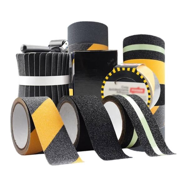 45(1) High Performance Anti Slip Tape Non Skid Wear Resistant Durable Waterproof Grip Tape for Stairs Outdoor Safety Floor Marking PVC