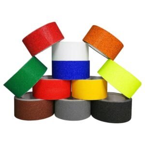 High Performance Anti Slip Tape Non Skid Wear Resistant Durable Waterproof Grip Tape for Stairs Outdoor Safety Floor Marking PVC