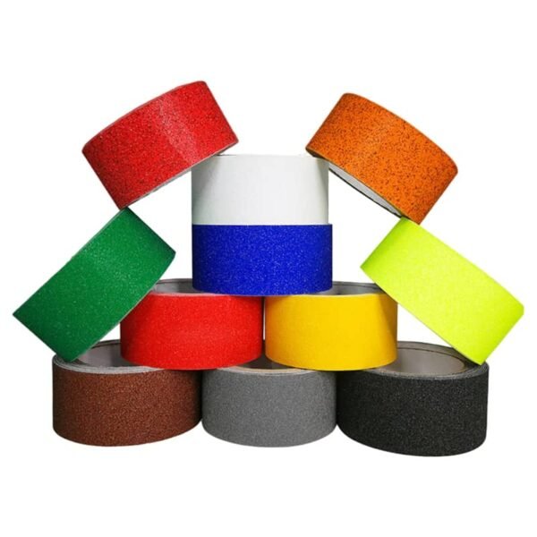 46(1) High Performance Anti Slip Tape Non Skid Wear Resistant Durable Waterproof Grip Tape for Stairs Outdoor Safety Floor Marking PVC