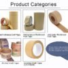 分类 拷贝(1) Eco Friendly Self Adhesive Kraft Paper Tape Strong Tack Recyclable Packaging Shipping Moving DIY Crafts Gift Wrapping Heavy Duty