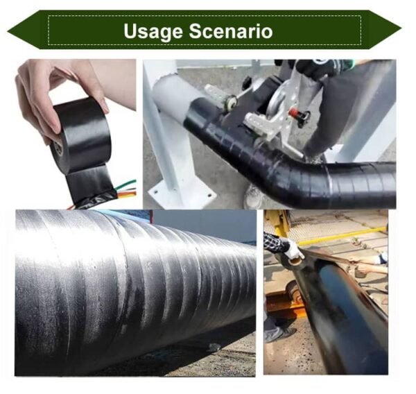 详情页_03(1) Strong Adhesive PVC Pipe Wrapping Tape Waterproof Wear Resistant Air Conditioner Plumbing Pipeline Sealing Heavy Duty Durable Wrap