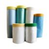 22(1) Transparent Plastic Film PE Roll Auto Paint Masking Overspray Protection Waterproof Heat Resistant Electrostatic Automotive Painting
